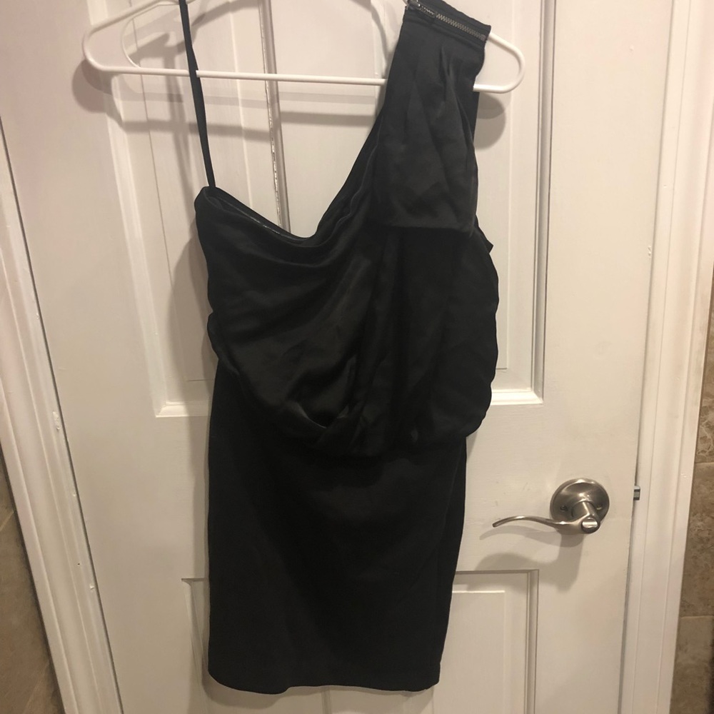 Armani exchange one shoulder dress
